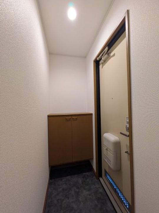 カーサよしはなIIの玄関