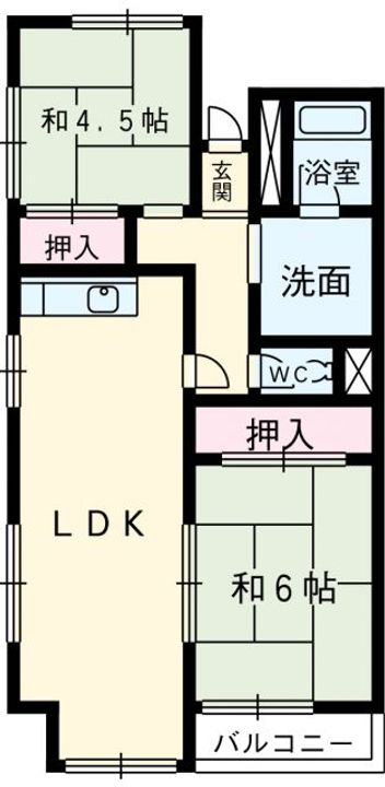 近藤第二ビルの間取り