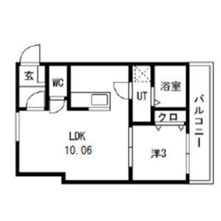 ティンガーラ須ヶ口 EASTの間取り