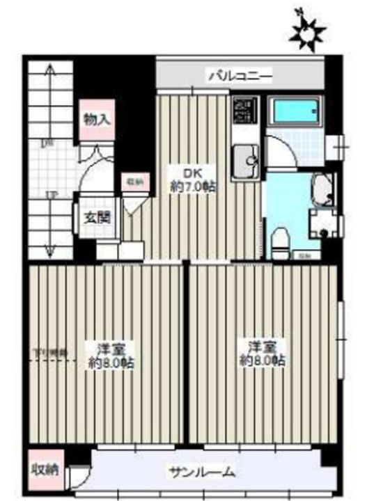 高島ビルの間取り