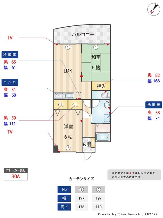 福岡県福岡市早良区次郎丸5(マンション)の賃貸物件の間取り
