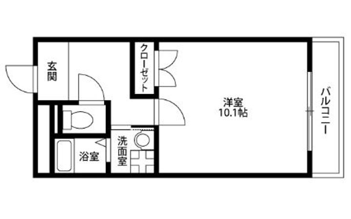 アンプルールフェールフォルスの間取り
