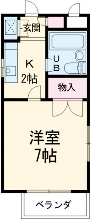 ホワイト指金の間取り