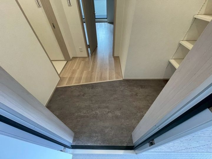 大阪府大阪市阿倍野区阪南町5(アパート)の賃貸物件の玄関