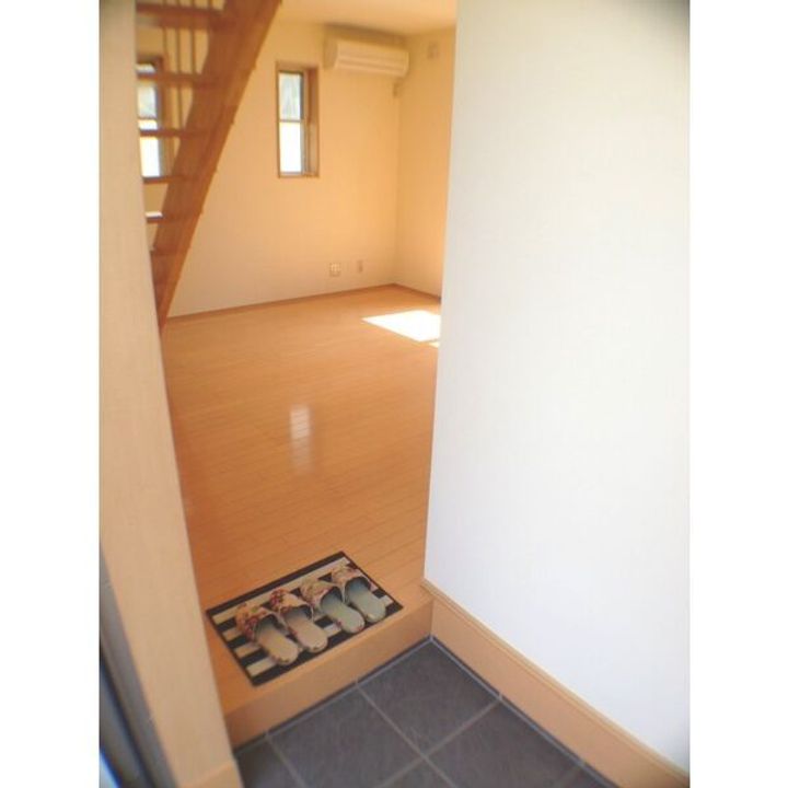 栃木県栃木市大森町(一戸建)の賃貸物件の玄関