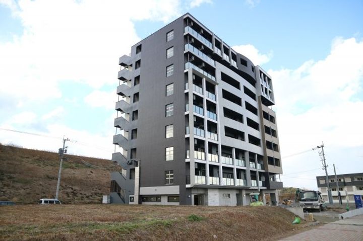 福岡県北九州市若松区ひびきの北(マンション)の賃貸物件の外観