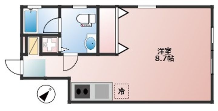88.SANGENJAYAの間取り