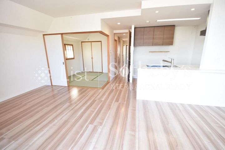 リストレジデンス藤が丘オアシスの居間