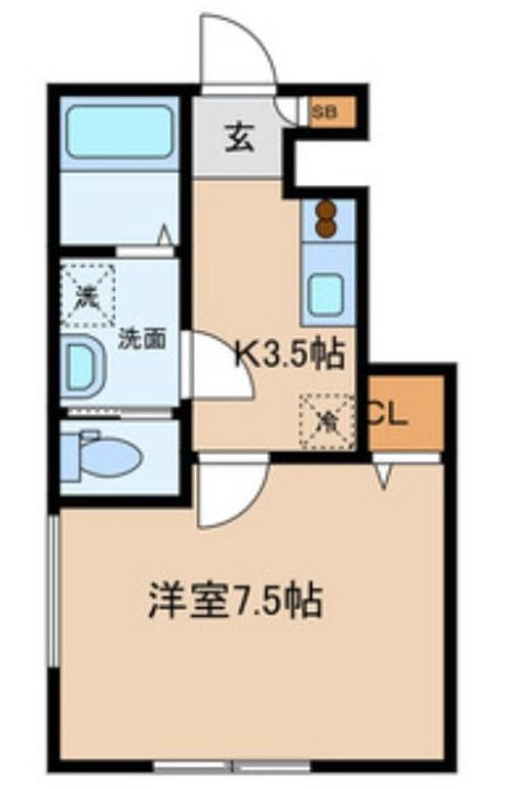 セレニテ阿佐ヶ谷の間取り