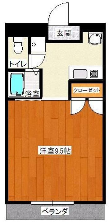 ブラッサムメイトの間取り