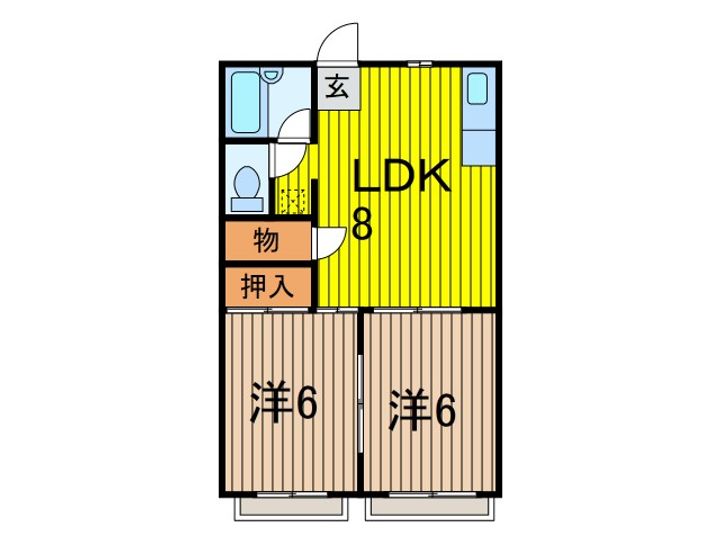 スターハイツの間取り