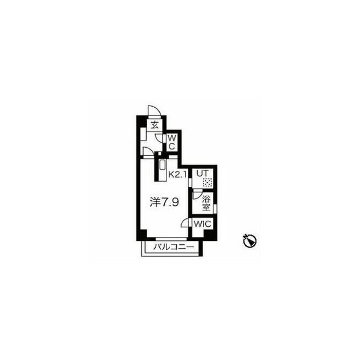 東京都文京区白山1(マンション)の賃貸物件の間取り