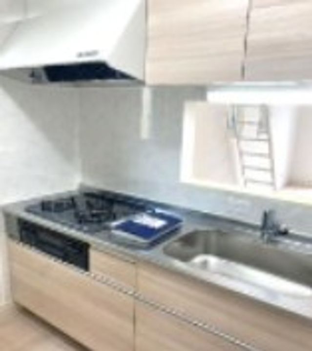 神奈川県横浜市港北区樽町4(アパート)の賃貸物件のキッチン