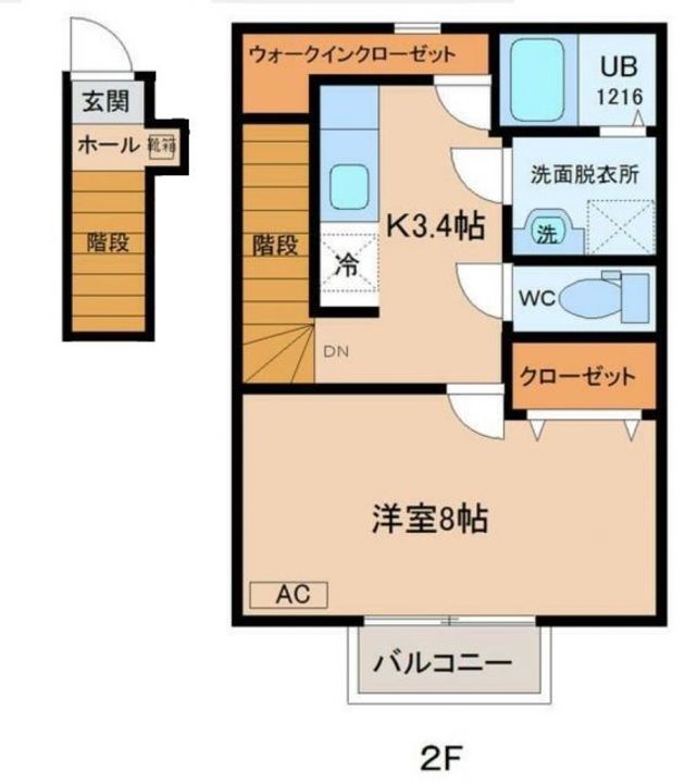 ポーラスターの間取り