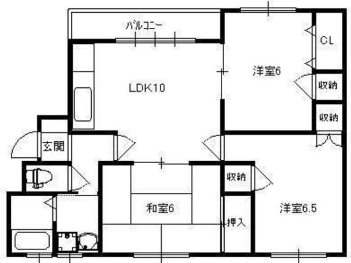 コーポ山本の間取り