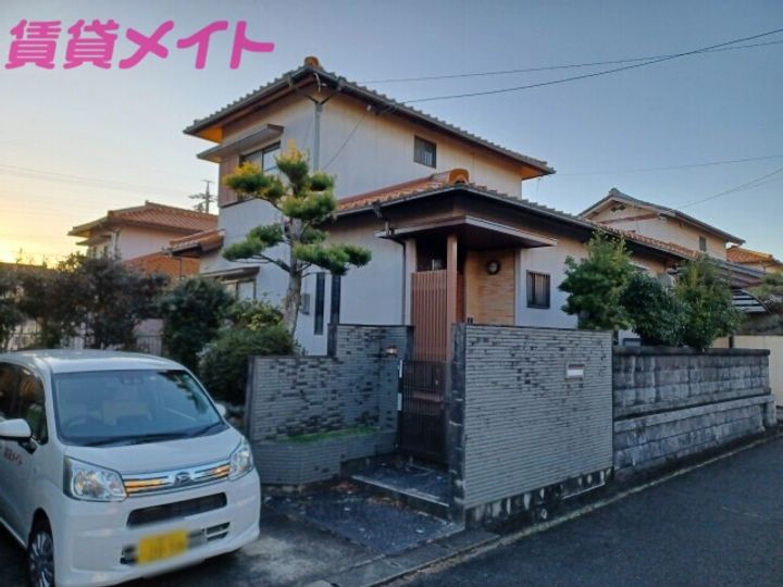 三重県四日市市あがたが丘2(一戸建)の賃貸物件の地図