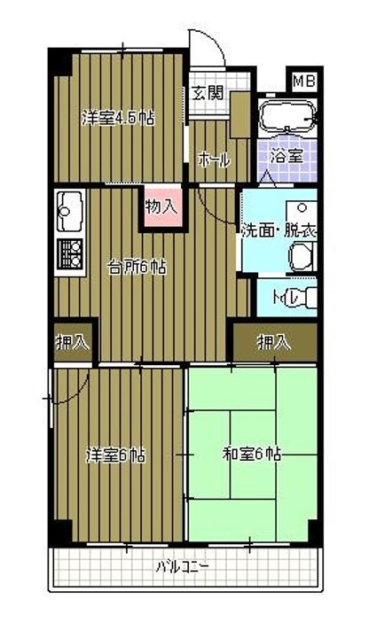 伊藤ビルの間取り