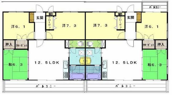 KNビルの間取り