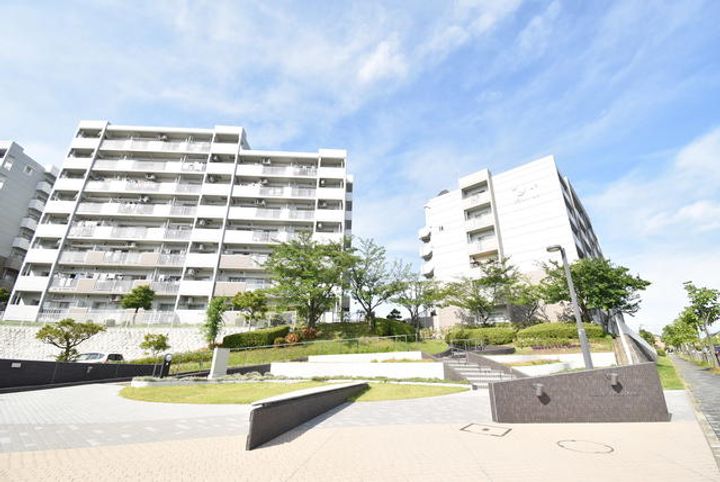 UR日進香久山花の街の地図