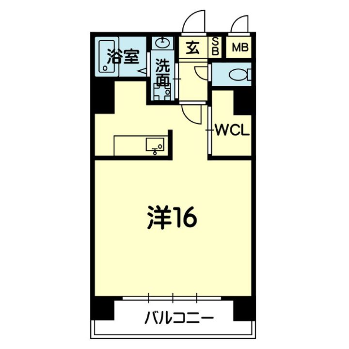 ドノーレ銀座通の間取り