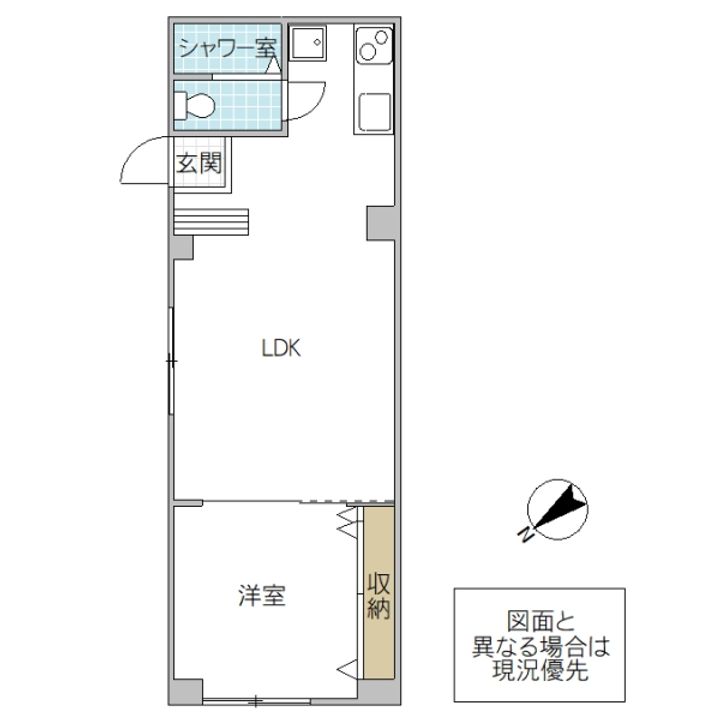 フォーライフ南町の間取り