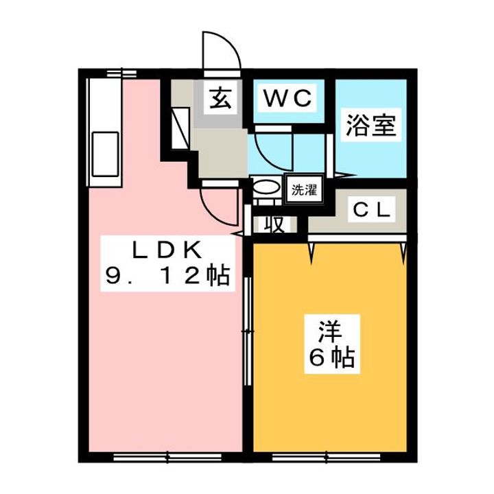 エスパシオ金子Iの間取り