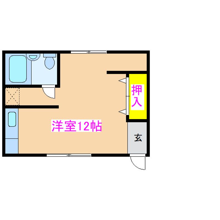 パレスイン清水の間取り