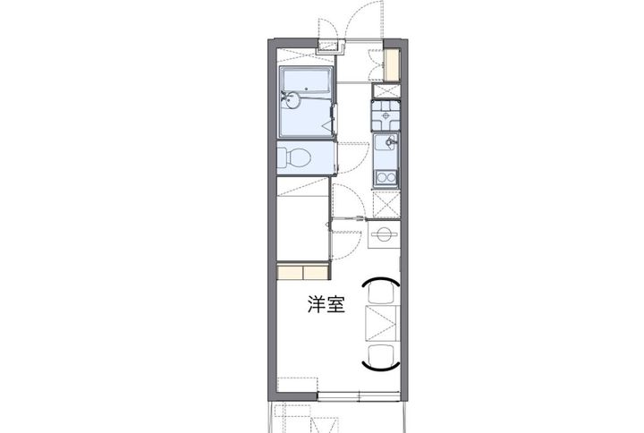 神奈川県横浜市鶴見区生麦3(マンション)の賃貸物件の間取り