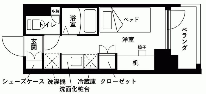 KDXレジデンス津田沼IIIの間取り