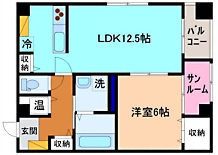 LATEST RESIDENCEの間取り