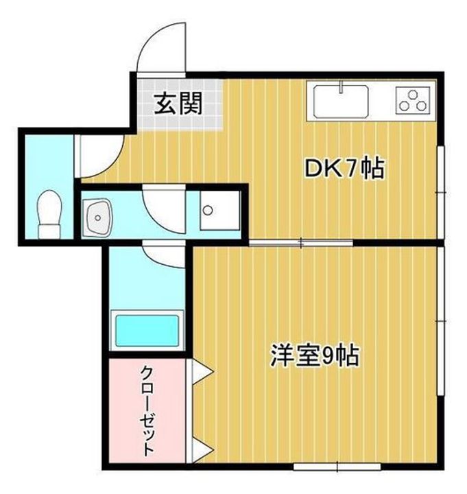 サニーテラス松川の間取り