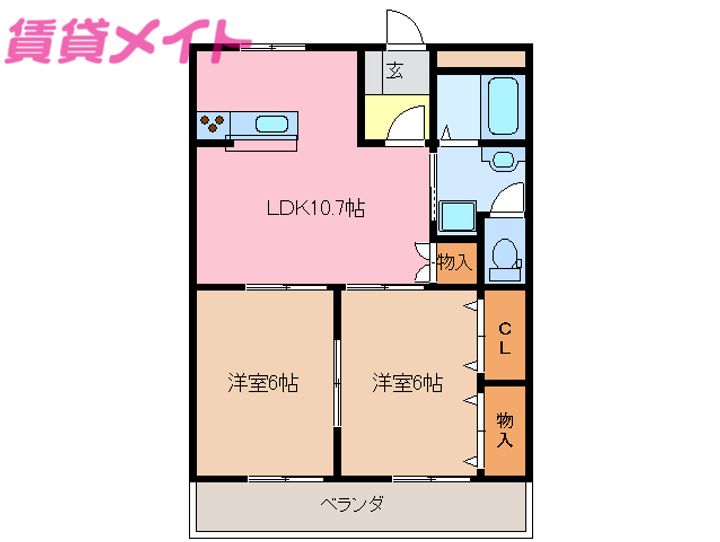 GRAND HILL21の間取り