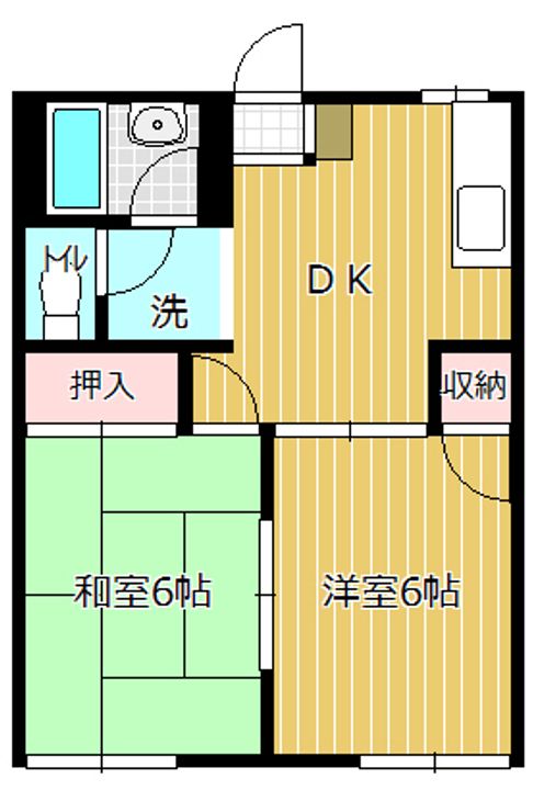 カーサザンヒルの間取り