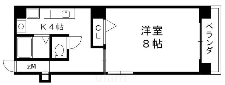 プロスペクト河原町五条の間取り
