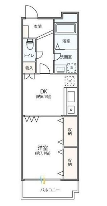 スタシオンウエストの間取り