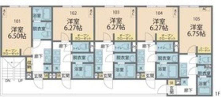 カインドネス厚木旭町Northの間取り