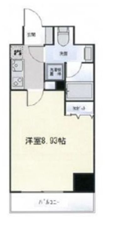 東京都江東区森下3(マンション)の賃貸物件の間取り