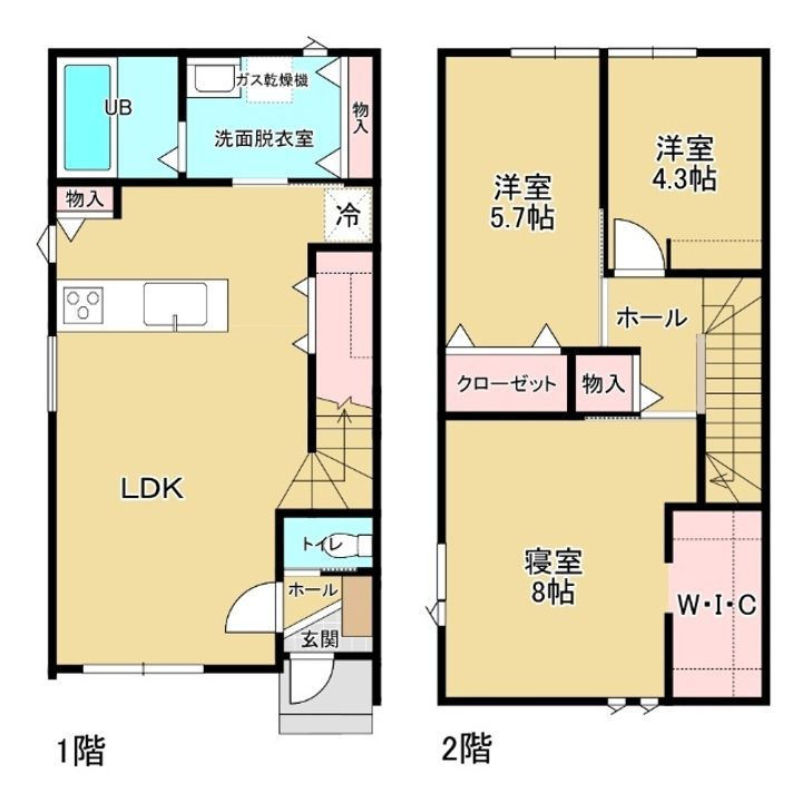 Good Hills金泉寺IIIの間取り