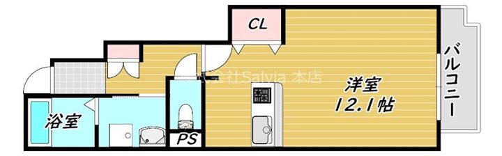 サニーハウス菫の間取り