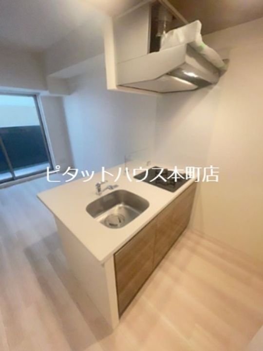 大阪府大阪市中央区内久宝寺町2(マンション)の賃貸物件のキッチン