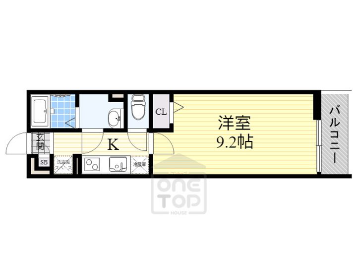 リブリ・千里丘東の間取り
