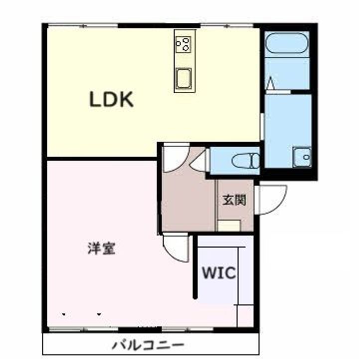 カントリーハイツAの間取り