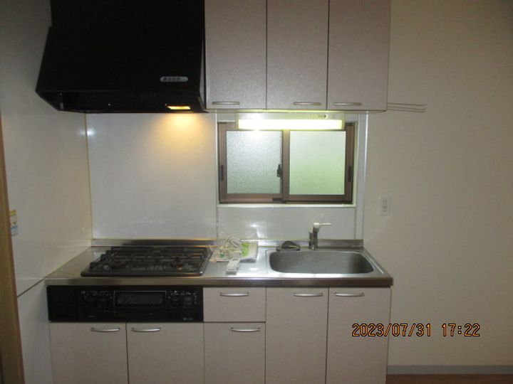 宮城県塩竈市長沢町(一戸建)の賃貸物件のキッチン