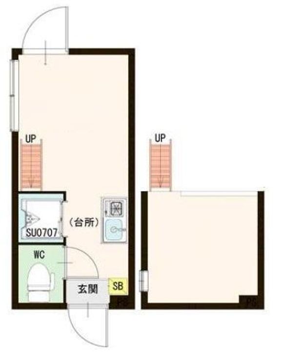 東京都江東区南砂4(アパート)の賃貸物件の間取り