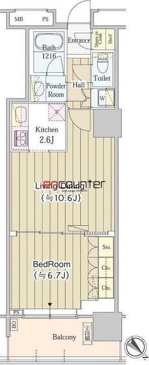 ユニゾンタワーの間取り