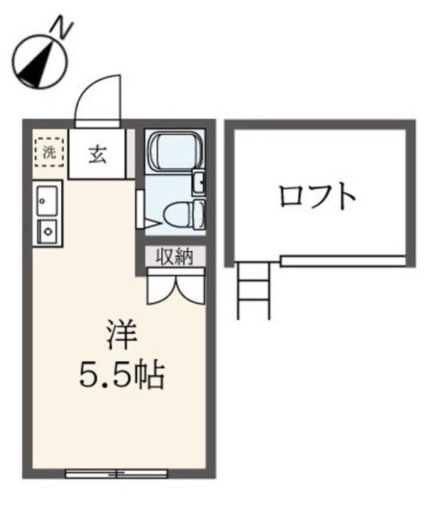 ポートランド大岡第二の間取り