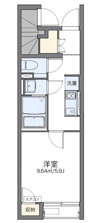 レオネクストフィオーレの間取り