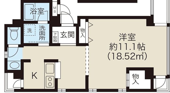 M HOUSEの間取り