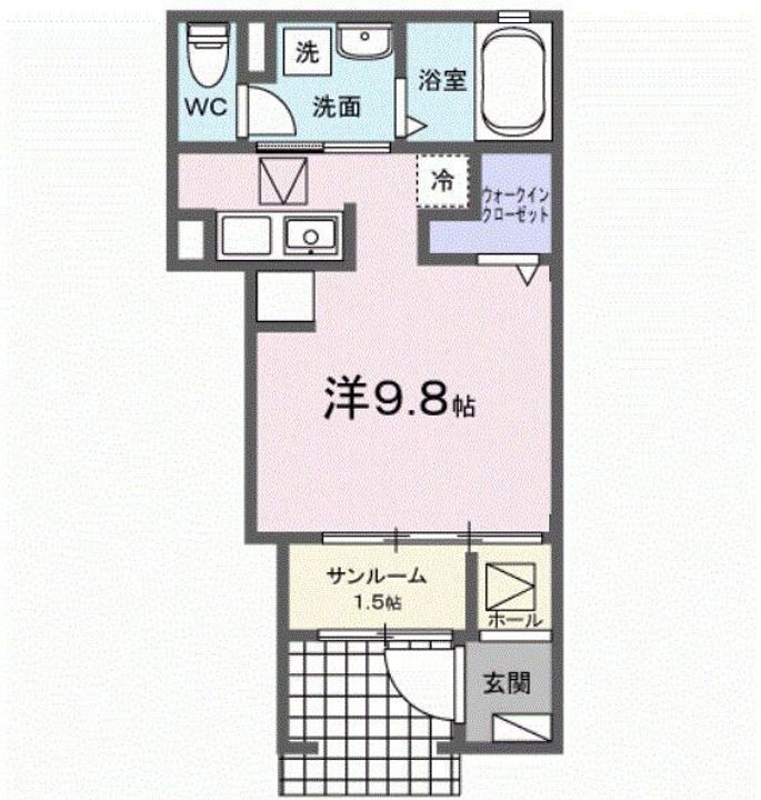 エール.Tの間取り