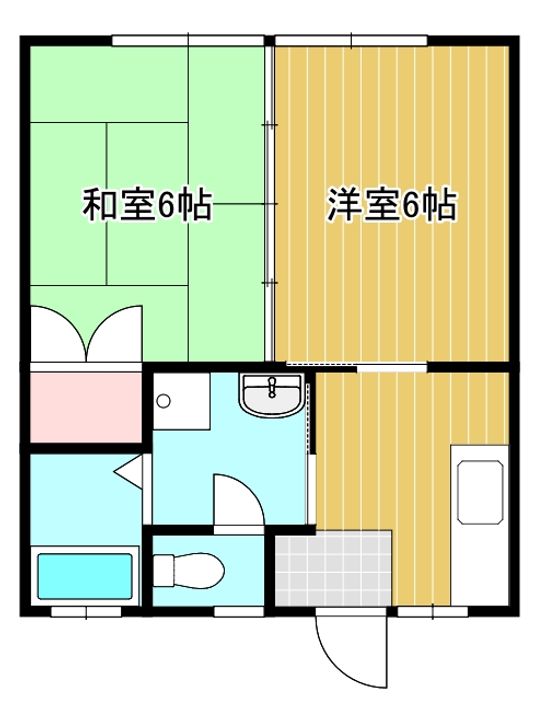 プレステージ休塚の間取り